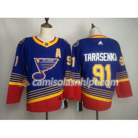Camisola St. Louis Blues Vladimir Tarasenko 91 Adidas 90s Heritage Authentic - Homem